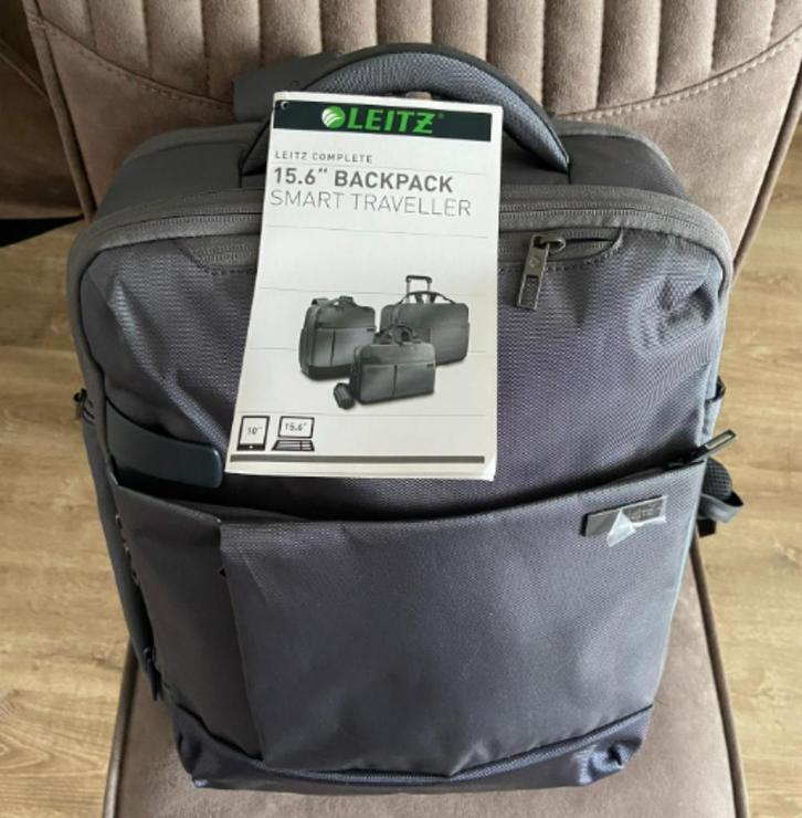 Leitz Complete 15,6" Smart Rugzak voor Laptop met 17 vakken, Computers en Software, Laptoptassen, Nieuw, Rugzak, 15 inch, Ophalen of Verzenden