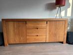 Massief eiken dressoir (geolied), Ophalen, Gebruikt, 150 tot 200 cm, Eikenhout