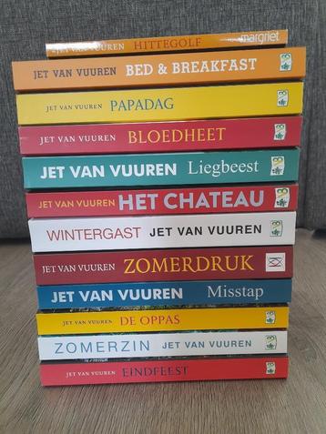 Jet van Vuuren boeken beschikbaar voor biedingen