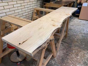 Boomstam wandplank - 185x40 beschikbaar voor biedingen