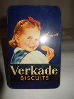 VERKADE BISCUITS BLIK, Verzamelen, Blikken, Ophalen of Verzenden, Gebruikt, Koek(jes), Verkade