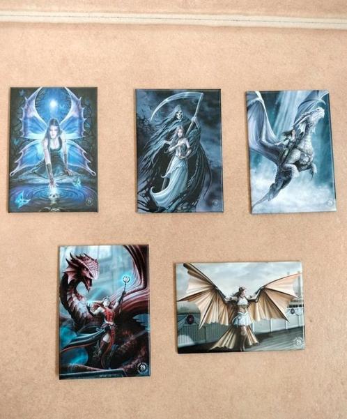 Anne Stokes collection magneten 3 euro per stuk alles 12,50, Hobby en Vrije tijd, Overige Hobby en Vrije tijd, Zo goed als nieuw