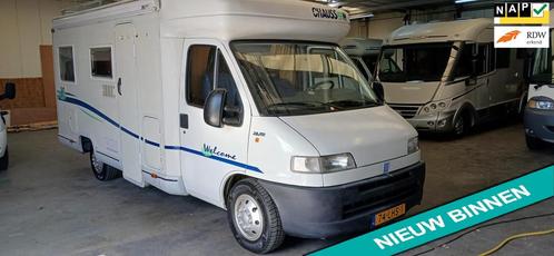 Fiat 230 2.8 jtd Chausson 4 persoons i.z.g.st.., Caravans en Kamperen, Campers, tot en met 4, Half-integraal, Fiat, Diesel, Handgeschakeld