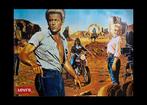 Gave grote poster van Levi's met James Dean, Marilyn Monroe, Ophalen of Verzenden, Zo goed als nieuw, Rechthoekig Staand, Film en Tv