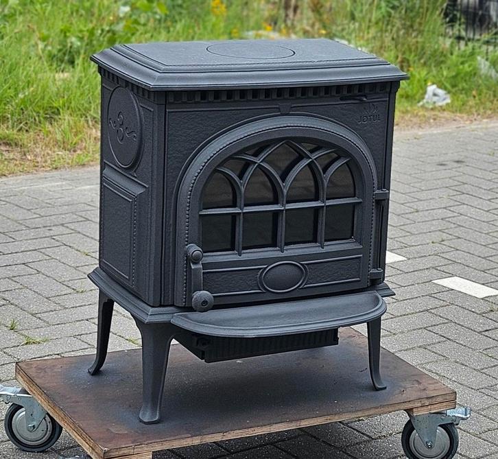 Houtkachel Jotul F3CB, Huis en Inrichting, Kachels, Zo goed als nieuw, Vrijstaand, Houtkachel, Hout, Ophalen of Verzenden