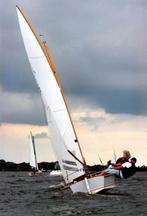 Wedstrijd Valk 206, Watersport en Boten, Ophalen, Zo goed als nieuw, Polyester, Geen motor