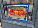 Pepsi-Cola Spiegel met Blauwe Rand, Ophalen, Gebruikt, ., .