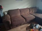 Bruine hoekbank - comfortabel en stijlvol, 250 tot 300 cm, Gebruikt, Hoekbank, 75 tot 100 cm