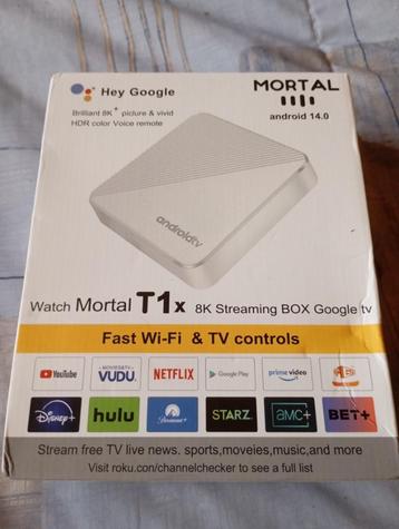 Nieuw android box maakt van elke tv of monitor een smart tv  beschikbaar voor biedingen