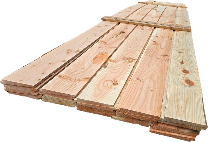 18 m2 Douglas Zweeds rabat - nr: TP149, Tuin en Terras, Palen, Balken en Planken, Nieuw, Planken, 250 cm of meer, Ophalen