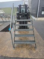 Stalen trap gegalv. Hoog 1,15 mtr. Nob199, Ophalen of Verzenden, Zo goed als nieuw, 2 tot 4 meter