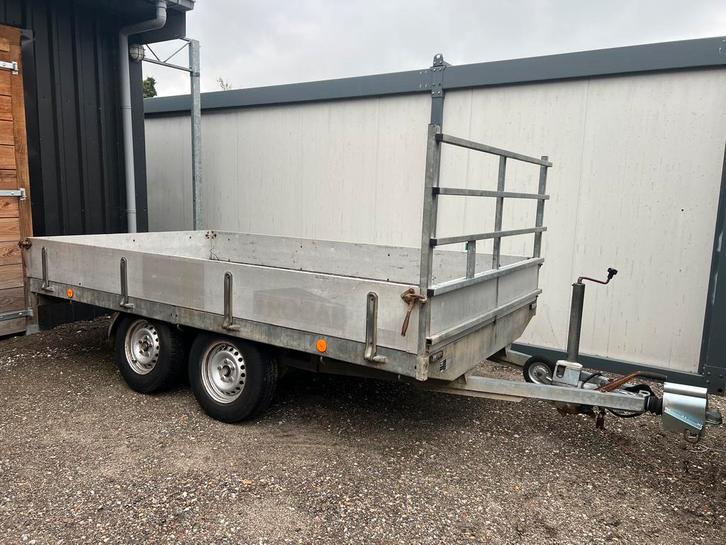 Hapert plateau aanhanger! BIEDEN!, Auto diversen, Aanhangers en Bagagewagens, Gebruikt, Ophalen of Verzenden