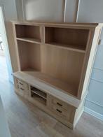 Eikenhouten TV-kast - Massief Hout - Veldhoven, Antiek en Kunst, Ophalen