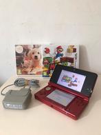 Nintendo 3DS rood met 2 spellen., Ophalen of Verzenden, 3DS, Rood, Gebruikt