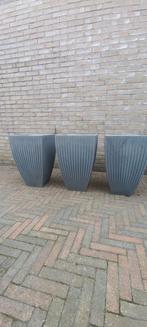 Bloempotten kunstof 40x40x60, Tuin en Terras, Bloempotten, Ophalen, Kunststof, Gebruikt, 40 cm of meer