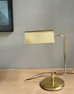 Vintage Messing Bureau Lamp - Amsterdam Oost, Ophalen of Verzenden