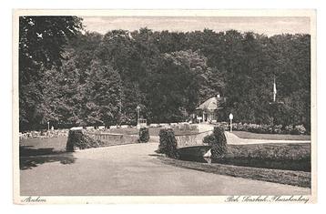 980124 Arnhem Gld Sonsbeek 1925 Gelopen met zegel beschikbaar voor biedingen