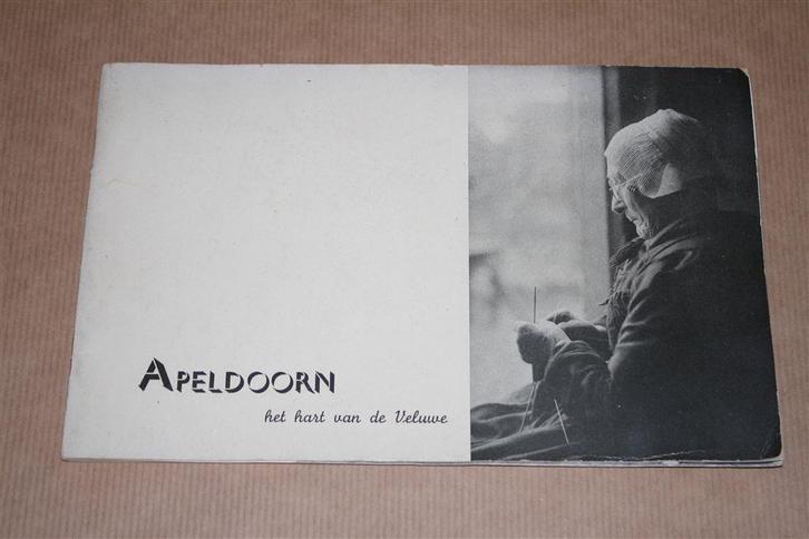 Apeldoorn - Het hart van de Veluwe - Oude uitgave 1939 !!, Boeken, Geschiedenis | Stad en Regio, Gelezen, 20e eeuw of later, Ophalen of Verzenden