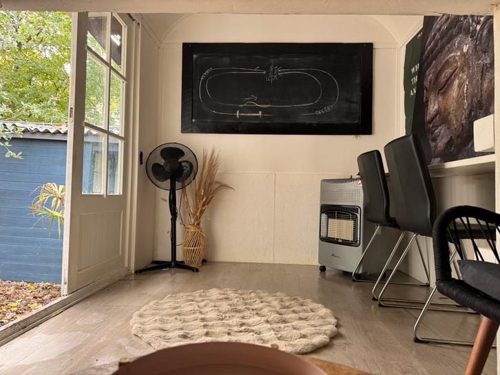 Unieke tiny house met openslaande deuren., Doe-het-zelf en Verbouw, Bouwketen en Schaftketen, Ophalen of Verzenden