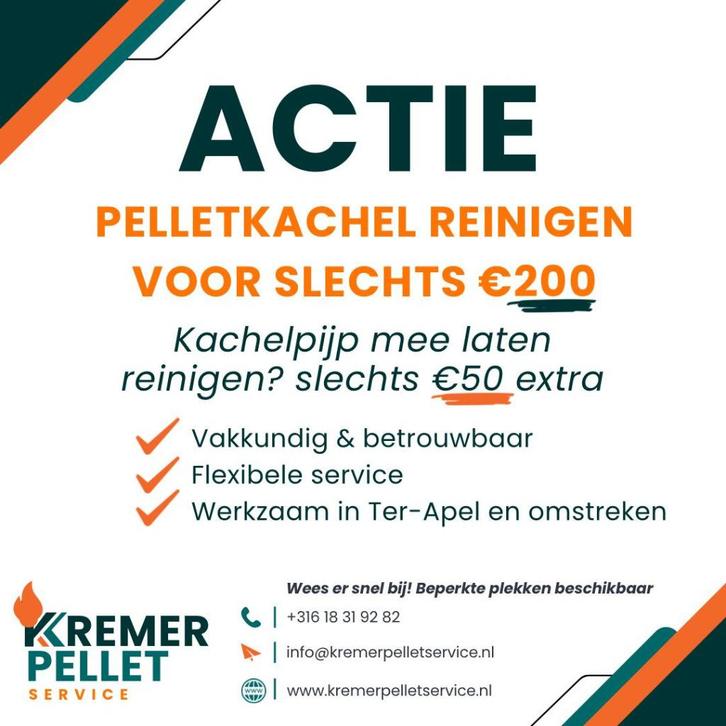 Pelletkachel & Rookkanaal Reiniging, Diensten en Vakmensen, Schoorsteenvegers, Schoorsteenvegen