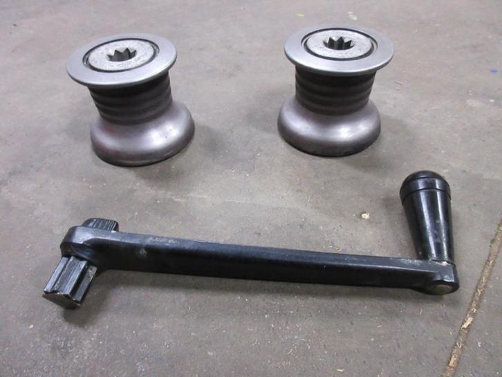 2x Gibb lier met 1x hendel, Watersport en Boten, Accessoires en Onderhoud, Gebruikt, Ophalen