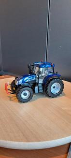 Marge Models New Holland T7550 Blue Power, Hobby en Vrije tijd, Modelauto's | 1:32, Ophalen of Verzenden, Zo goed als nieuw, Tractor of Landbouw