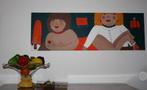Grappig Schilderij Dikke Dames RELAXE

40 x 120 cm, Ophalen
