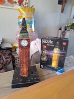 Ravensburger 3d puzzel Big Ben Met licht, Ophalen of Verzenden, Minder dan 500 stukjes, Zo goed als nieuw, Rubik's of 3D-puzzel