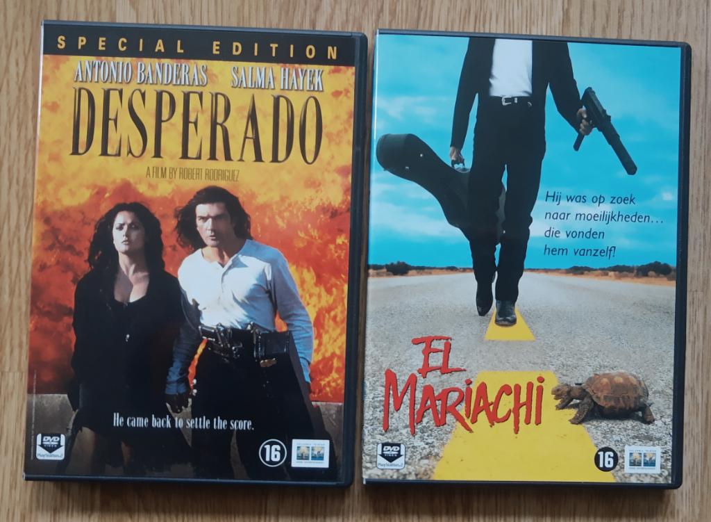 2x El mariachi (Cult) & Desperado Special Edition / Salma Ha, Vanaf 16 jaar, Ophalen of Verzenden, Zo goed als nieuw, Overige gebieden