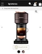 Nespresso Vertuo Next EU Rich Brown, Ophalen of Verzenden, Zo goed als nieuw, Koffiemachine