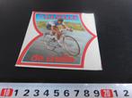 sticker gazelle de snelle - fiets wielrennen, Ophalen, Zo goed als nieuw