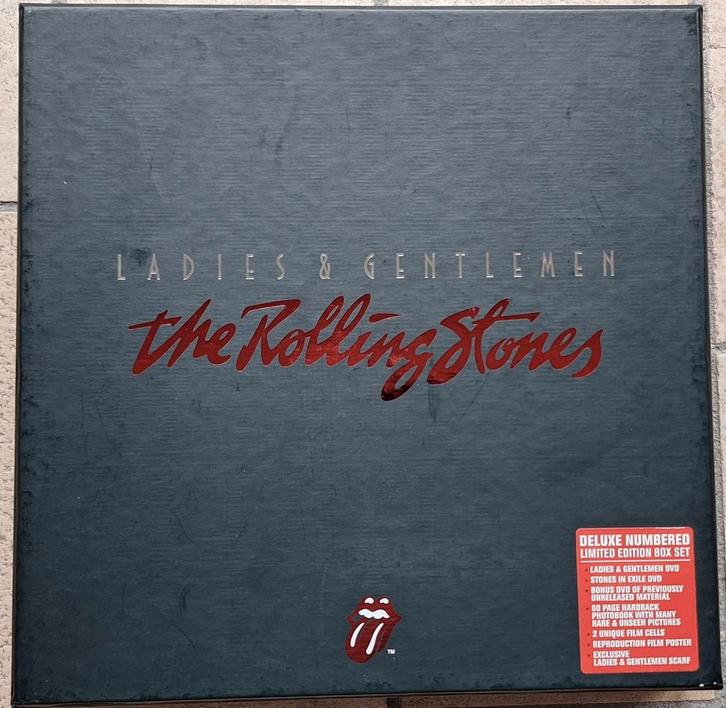 Rolling Stones - Ladies & Gentlemen (3-DVD Boxset), Cd's en Dvd's, Dvd's | Muziek en Concerten, Zo goed als nieuw, Muziek en Concerten