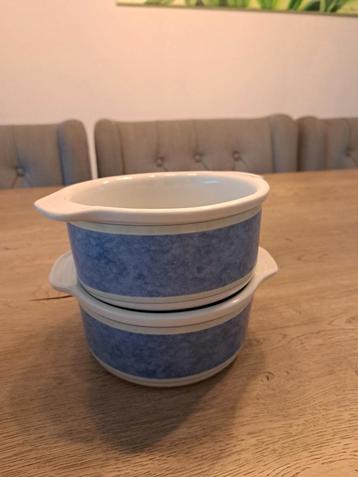 2x Art Design Ovenschaal Blauw - 16cm beschikbaar voor biedingen