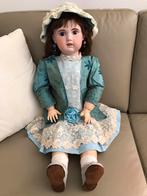 Antieke pop Jumeau, gemerkt 1907-14, 80 cm prachtige kleding, Ophalen of Verzenden, Gebruikt, Pop