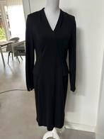 Escada jurk wol zwart maat 40 gevoerd., Ophalen of Verzenden, Zo goed als nieuw, Maat 38/40 (M), Zwart
