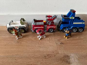 Paw Patrol Speelgoed Set chase/marshall/tracker beschikbaar voor biedingen
