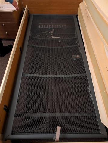 Auping spiraalbodem 2x 90x200 elektr. inc. Matras & Topper beschikbaar voor biedingen