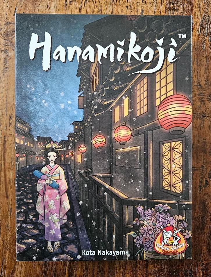 Hanamikoji, Hobby en Vrije tijd, Gezelschapsspellen | Bordspellen, Zo goed als nieuw, Een of twee spelers, Ophalen of Verzenden