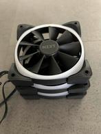 3 nzxt aer rgb 120mm fans hf-28120-fp, Computers en Software, Computerkoelers, Ophalen of Verzenden, Zo goed als nieuw, Luchtkoeling