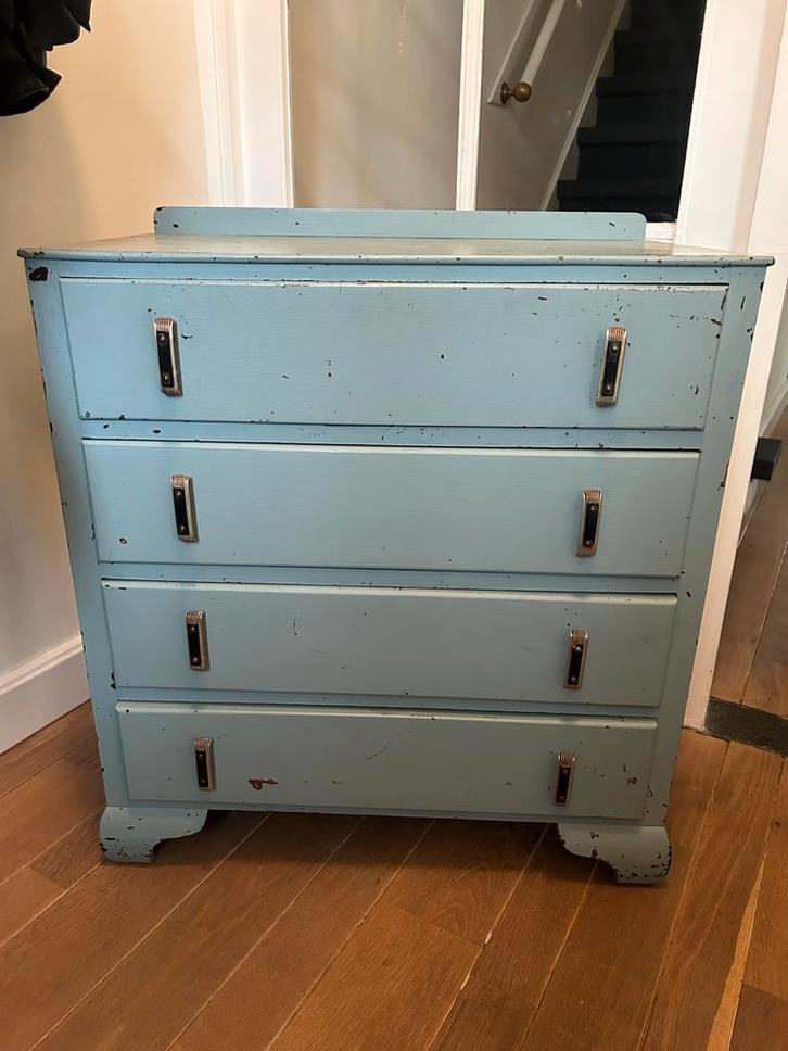 Leuk ladekastje met karakter., Huis en Inrichting, Kasten | Dressoirs, Gebruikt, 50 tot 100 cm, 25 tot 50 cm, Met lade(s), Overige houtsoorten