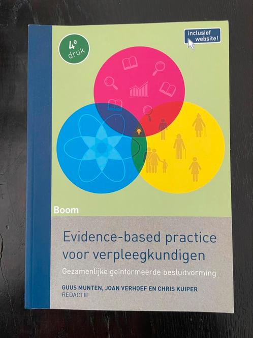Evidence-based practice voor verpleegkundigen, Boeken, Wetenschap, Zo goed als nieuw, Ophalen of Verzenden