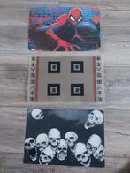 Placemats 3x Spiderman/ doodskop/ Chinees tekens, Huis en Inrichting, Keuken | Textiel, Gebruikt, Ophalen of Verzenden, Placemat