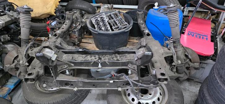 Complete Subframe Mercedes Sprinter met Draagarmen en Remmen, Auto-onderdelen, Ophanging en Onderstel, Mercedes-Benz, Gebruikt