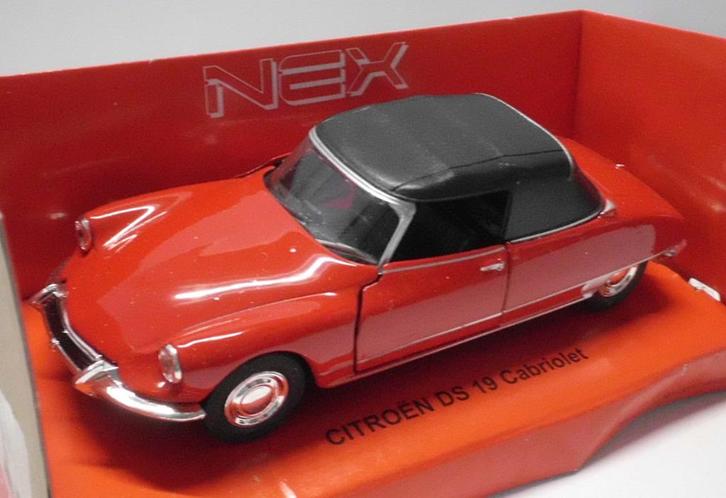 Citroen DS 19 Cabriolet - NEX Welly 1:43, Hobby en Vrije tijd, Modelauto's | 1:43, Zo goed als nieuw, Auto, Overige merken, Ophalen of Verzenden