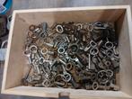 Lot Hangslot sleutels, Antiek en Kunst, Antiek | Gereedschap en Instrumenten, Ophalen of Verzenden