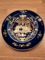 kobalt blauw met goud bord 20ste eeuw, Antiek en Kunst, Antiek | Wandborden en Tegels, Ophalen of Verzenden