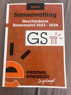 Geschiedenis Samenvatting HAVO 2023-2024, Ophalen of Verzenden, Gelezen, HAVO, Geschiedenis