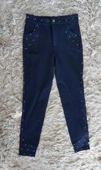 Mooie donkerblauwe paardrijbroek in maat 153-162 cm, Dieren en Toebehoren, Paardrijkleding, Kinderen, Overige soorten, Zo goed als nieuw