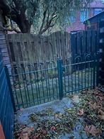 Hekwerk met deur, Tuin en Terras, Tuinhekken en Hekwerk, Ophalen, Met poort, Gebruikt, Sierhekwerk