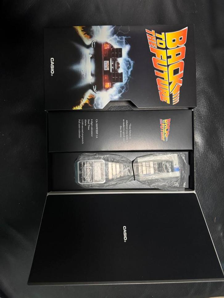 Casio Vintage Back To The Future Limited Edition, Sieraden, Tassen en Uiterlijk, Horloges | Heren, Nieuw, Polshorloge, Casio, Overige materialen